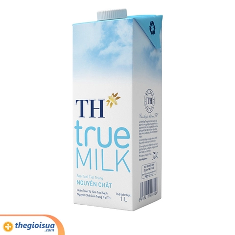 Sữa tươi tiệt trùng TH nguyên chất 1L