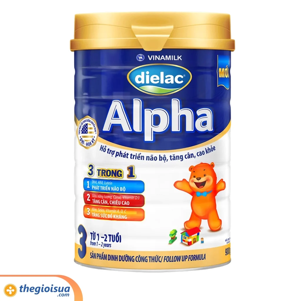 Sữa bột Dielac Alpha 3