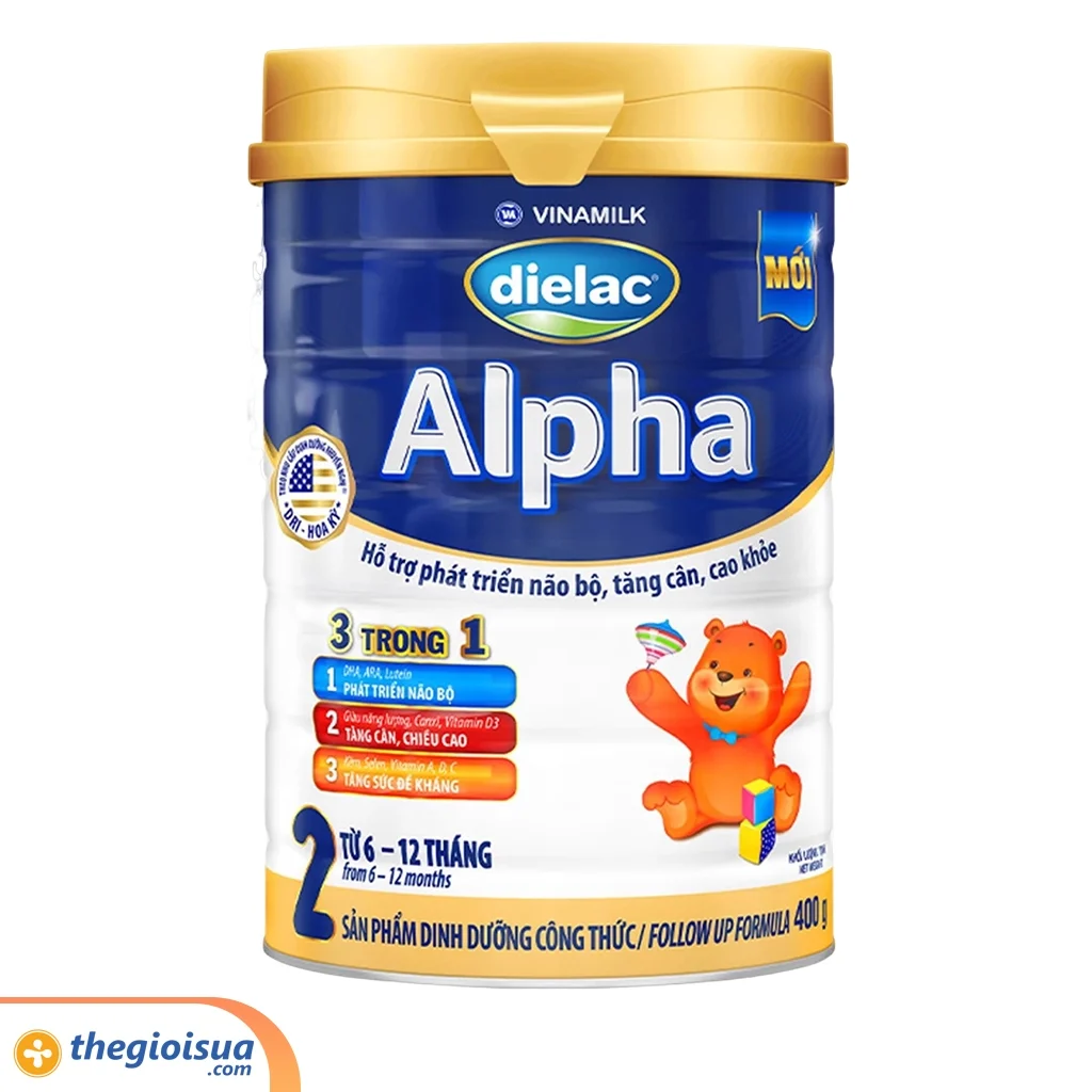 Sữa bột Dielac Alpha 2