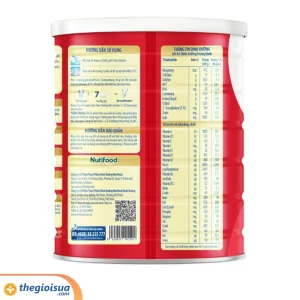 Sữa bột Nuti Grow PLUS đỏ 1+ 1,5kg (từ 1 tuổi)