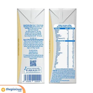 Sữa uống dinh dưỡng NUVI Grow height vị Chuối 110ml