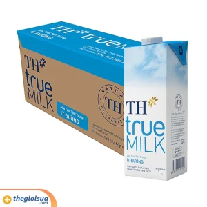 Sữa tươi tiệt trùng TH ít đường 1L