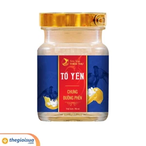 Yến sào Thiên Thư – Tổ yến chưng đường phèn – Yến tươi 1.5g 70ml
