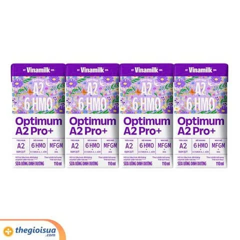 Sữa uống dinh dưỡng Optimum A2 Pro+ 110ml